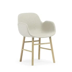 Normann Copenhagen Form Spisebordsstol med Armlán Eg/Main Line Flax MLF20