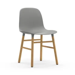 Normann Copenhagen Form Spisebordsstol Grå/Egetrá