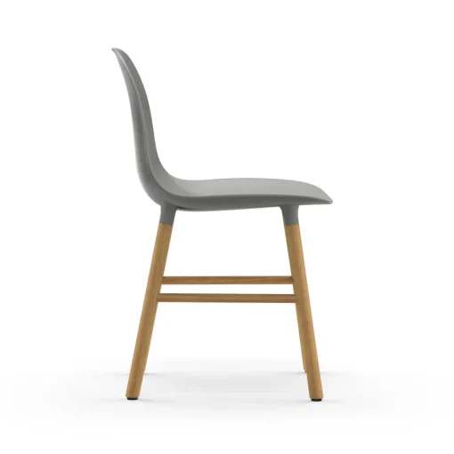 Normann Copenhagen Form Spisebordsstol Grå/Egetrá