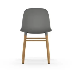 Normann Copenhagen Form Spisebordsstol Grå/Egetrá