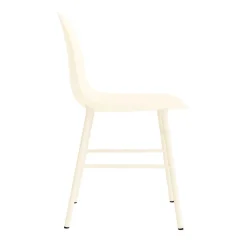 Normann Copenhagen Form Spisebordsstol Crème/Stål