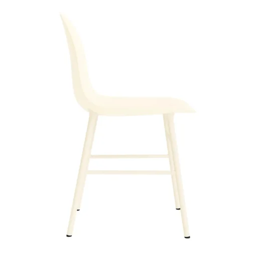 Normann Copenhagen Form Spisebordsstol Crème/Stål