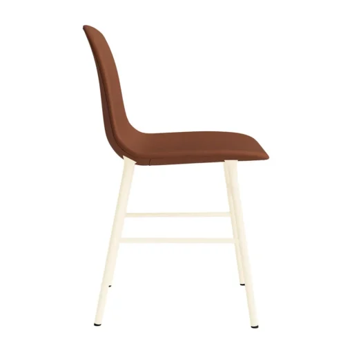 Normann Copenhagen Form Spisebordsstol Polstret Gruppe 7 Creme/Stål