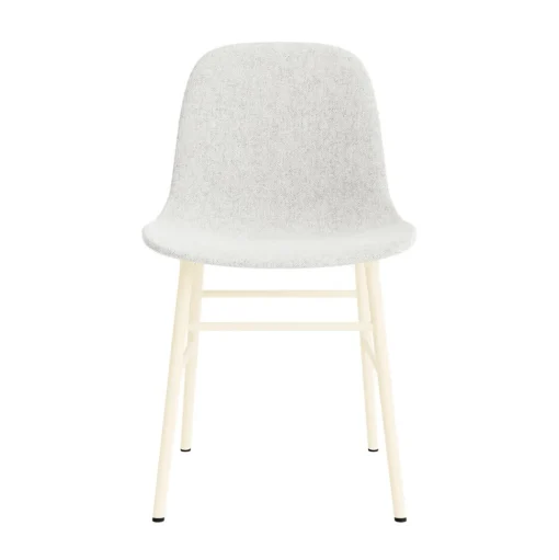 Normann Copenhagen Form Spisebordsstol Polstret Gruppe 5 Creme/Stål