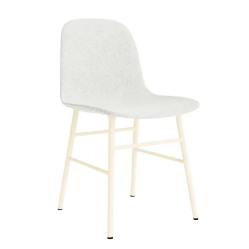 Normann Copenhagen Form Spisebordsstol Polstret Gruppe 5 Creme/Stål