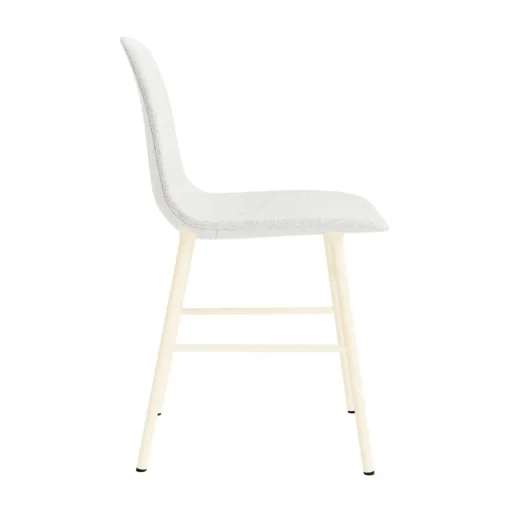 Normann Copenhagen Form Spisebordsstol Polstret Gruppe 5 Creme/Stål
