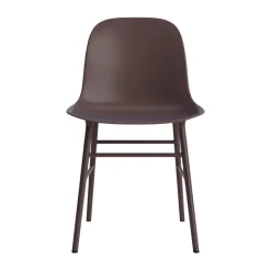 Normann Copenhagen Form Spisebordsstol Brun/Stål