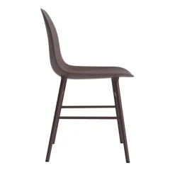 Normann Copenhagen Form Spisebordsstol Brun/Stål