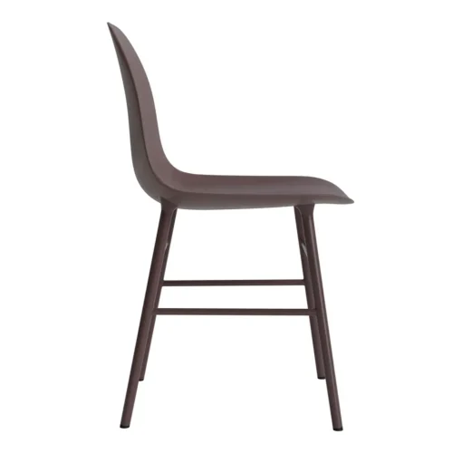 Normann Copenhagen Form Spisebordsstol Brun/Stål
