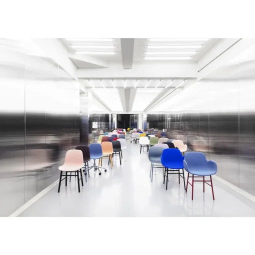 Normann Copenhagen Form Spisebordsstol Brun/Stål