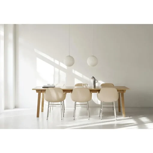 Normann Copenhagen Form Spisebordsstol Brun/Stål
