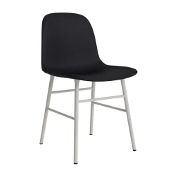 Normann Copenhagen Form Spisebordsstol Polstret Gruppe 7 Varm Grå/Stål