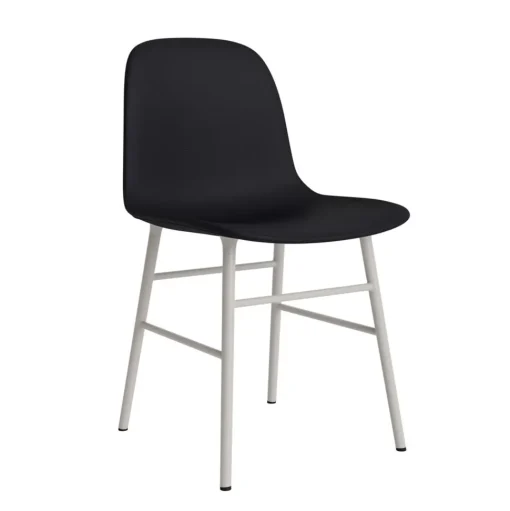 Normann Copenhagen Form Spisebordsstol Polstret Gruppe 7 Varm Grå/Stål