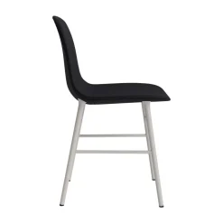 Normann Copenhagen Form Spisebordsstol Polstret Gruppe 7 Varm Grå/Stål