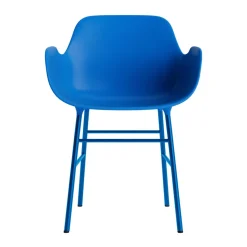 Normann Copenhagen Form Spisebordsstol Polstret Gruppe 2 Creme/Stål
