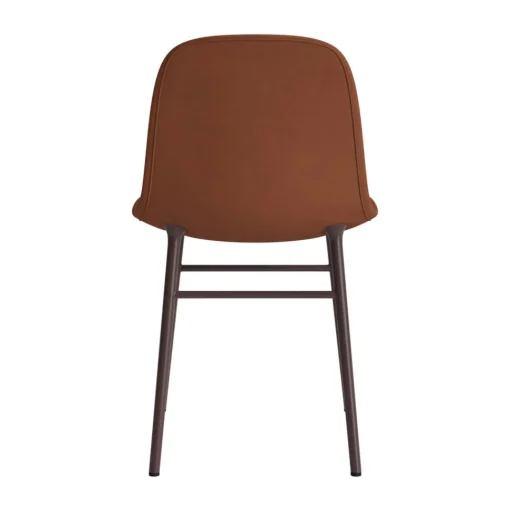 Normann Copenhagen Form Spisebordsstol Polstret Gruppe 7 Brun/Stål