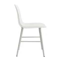 Normann Copenhagen Form Spisebordsstol Polstret Gruppe 5 Varm Grå/Stål