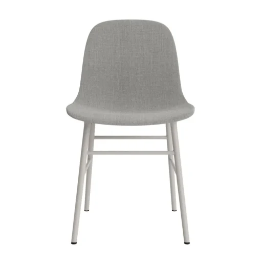 Normann Copenhagen Form Spisebordsstol Polstret Gruppe 2 Varm Grå/Stål
