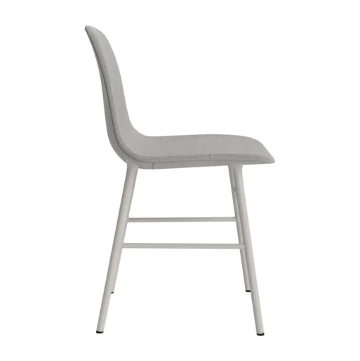 Normann Copenhagen Form Spisebordsstol Polstret Gruppe 2 Varm Grå/Stål
