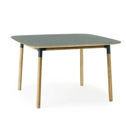 Normann Copenhagen Form Spisebord 120 x 120 cm Grøn/Egetrá