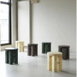 Normann Copenhagen Fyr Skammel Mørk Brun
