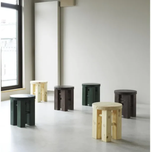 Normann Copenhagen Fyr Skammel Mørk Brun