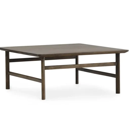 Normann Copenhagen Grow Sofabord Røget Egetrá 80 X 80 cm
