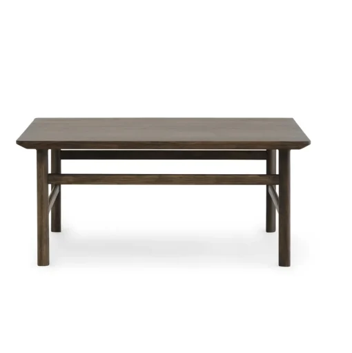 Normann Copenhagen Grow Sofabord Røget Egetrá 80 X 80 cm