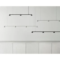 Normann Copenhagen Hat Linear Pendel Stor Warm Grey