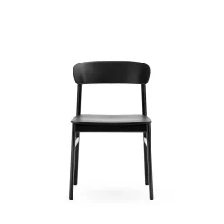 Normann Copenhagen Herit Spisebordsstol Sort Egetrá