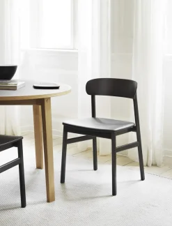 Normann Copenhagen Herit Spisebordsstol Røget Egetrá/ Hvid