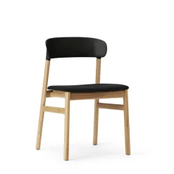 Normann Copenhagen Herit Spisebordsstol Polstret Egetrá/ Sort