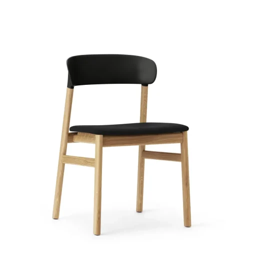 Normann Copenhagen Herit Spisebordsstol Polstret Egetrá/ Sort
