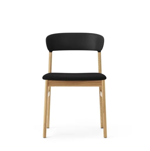Normann Copenhagen Herit Spisebordsstol Polstret Egetrá/ Sort