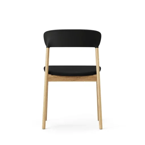 Normann Copenhagen Herit Spisebordsstol Polstret Egetrá/ Sort