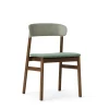 Normann Copenhagen Herit Spisebordsstol Polstret Røget Egetrá/ Støvet Grøn