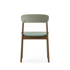 Normann Copenhagen Herit Spisebordsstol Polstret Røget Egetrá/ Støvet Grøn