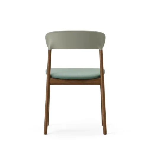 Normann Copenhagen Herit Spisebordsstol Polstret Røget Egetrá/ Støvet Grøn