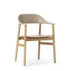 Normann Copenhagen Herit Spisebordsstol Røget Egetrá/ Grå
