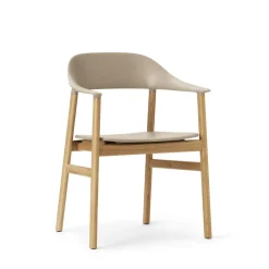 Normann Copenhagen Herit Spisebordsstol Røget Egetrá/ Grå