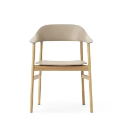 Normann Copenhagen Herit Spisebordsstol Røget Egetrá/ Grå