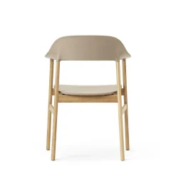 Normann Copenhagen Herit Spisebordsstol Røget Egetrá/ Grå