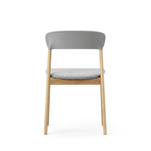 Normann Copenhagen Herit Spisebordsstol Polstret Egetrá/ Grå
