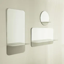 Normann Copenhagen Horizon Spejl Lodret Stål