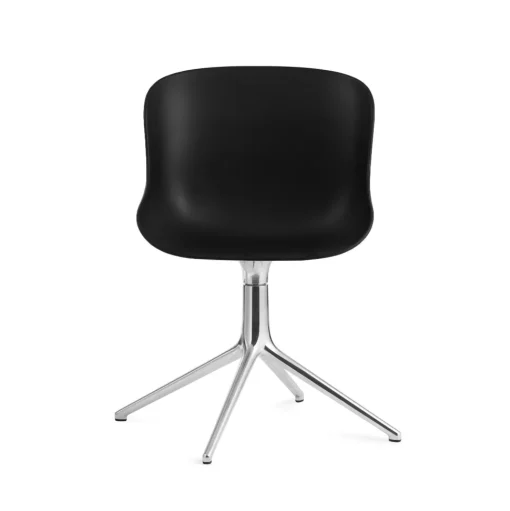 Normann Copenhagen Hyg Drejestol Aluminium/Sort