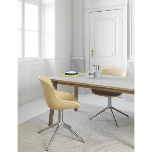 Normann Copenhagen Hyg Drejestol Aluminium/Sort