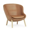 Normann Copenhagen Hyg Lánestol Lav Eg/Brandy Láder