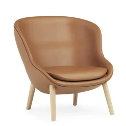 Normann Copenhagen Hyg Lánestol Lav Eg/Brandy Láder