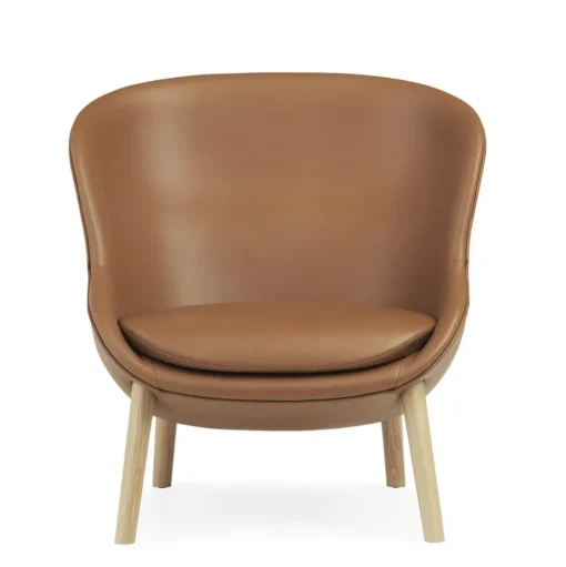 Normann Copenhagen Hyg Lánestol Lav Eg/Brandy Láder