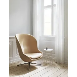 Normann Copenhagen Hyg Lánestol med Drejestel Høj Sort Aluminium/Grå LDS16
